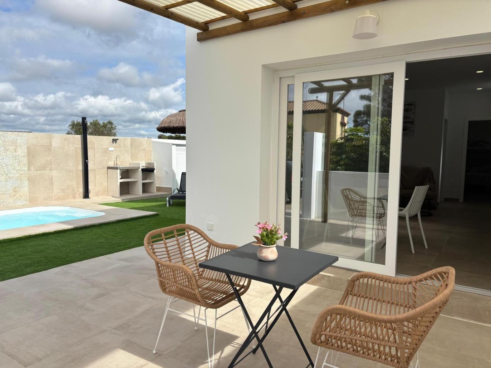 Villas Florida Conil De La Frontera Exterior foto